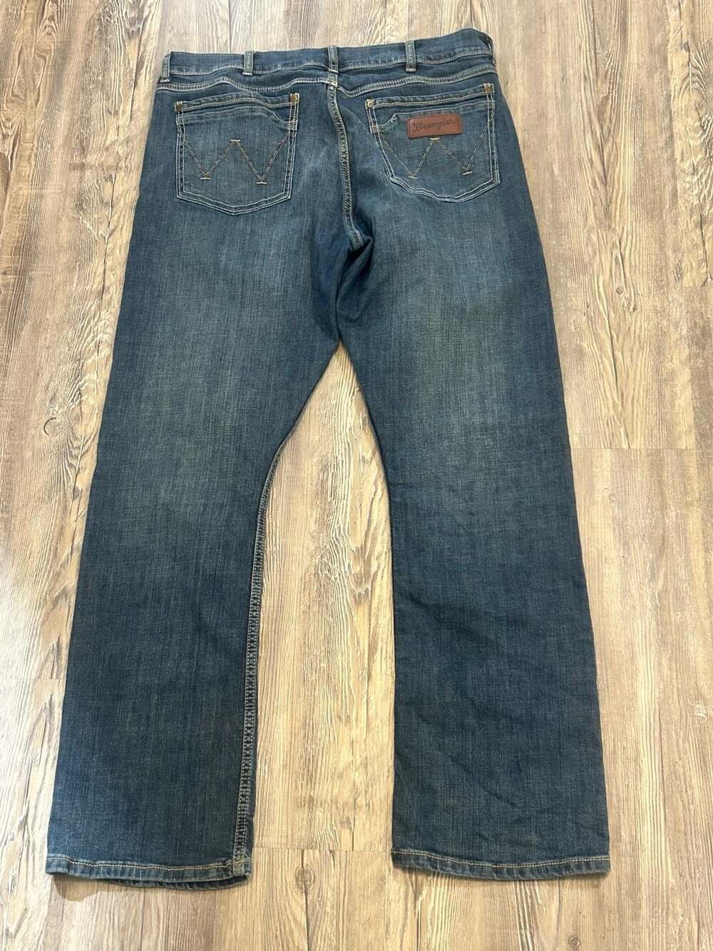 Wrangler Retro Slim Boot Cut Denim Jeans 36x32 - Picture 8 of 9